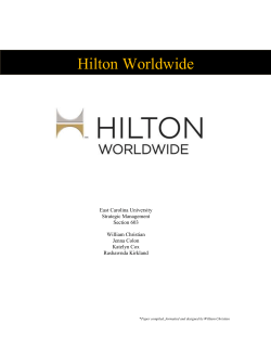 Hilton Worldwide - William Blake Christian