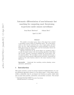 Automatic differentiation of non-holonomic fast marching for