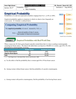 Probability and Combinations