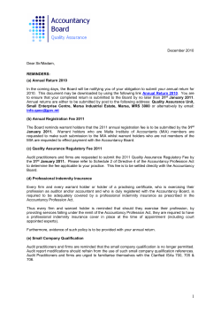 Bulletin December 2010