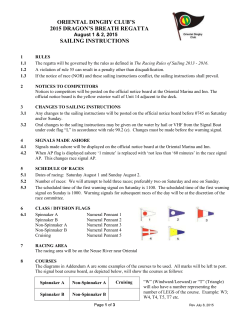 SI - Oriental Dinghy Club