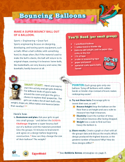 Bouncing Balloons - SciGirls CONNECT