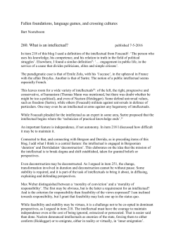 Fallen foundations, language games, and