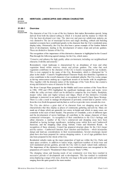 Amendment C230 - clause 21.05