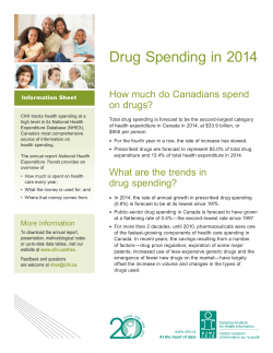Drug Spending in 2014
