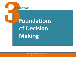 Decision Making