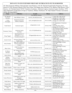 north carolina 2015-2016 ncsemo state team roster