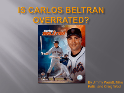 Comparing Carlos Beltran with other center fielders