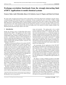 Exchange-correlation functionals from the strongly