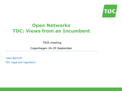 TDC BoD Strategy Seminar