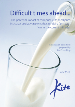 Difficult times ahead