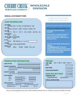 loan information: pricing: expected net price transaction information