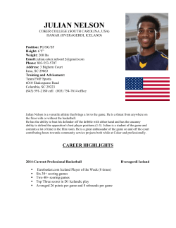 julian nelson - BDA Sports International