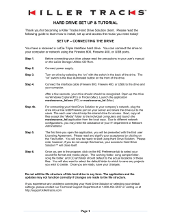 KillerTracks MusicSource HD Quick Setup