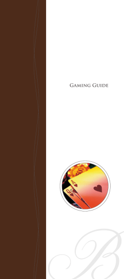 Gaming Guide 2016
