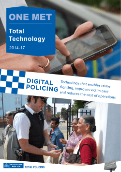 Directorate of Information - Total Technology Strategy