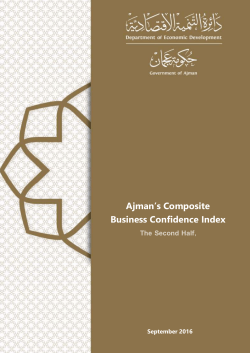 1. 2 Business Confidence Index by Sector, second half