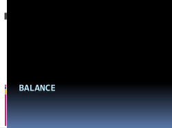 Balance - UNC CS