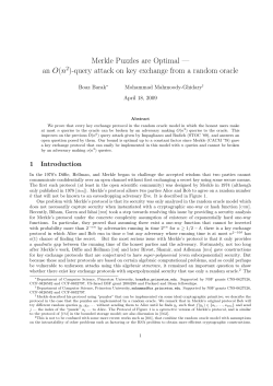 Merkle Puzzles are Optimal — an O(n2)-query attack