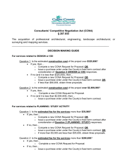 CCNA Decision Making Guideline - Collier County Procurement