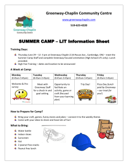 Participation at camp (Positive Attitude)