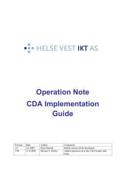 3.1 Section 1: Operation