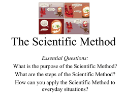 Scientific Method