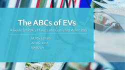 The ABCs of EVs