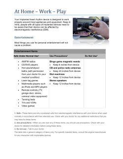 At Home – Work – Play