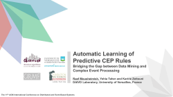 Automatic Learning of Predictive CEP Rules