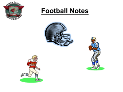 Football Notes