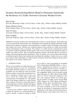 Dynamic Restricted Equilibrium Model to Determine