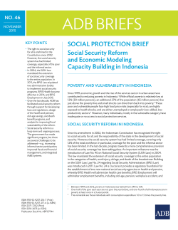 Social Security Reform and Economic Modeling Capacity Building in