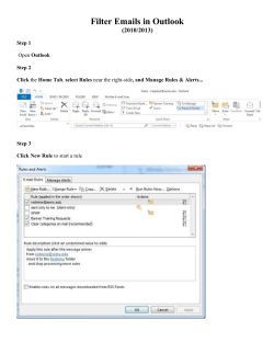 Employee Spam Filter