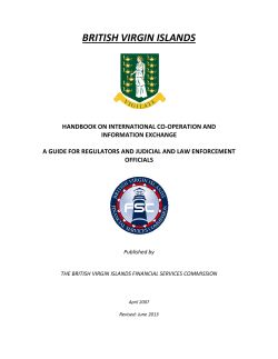 BVI International Cooperation Handbook