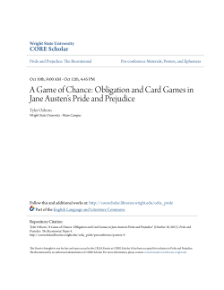 A Game of Chance - CORE Scholar