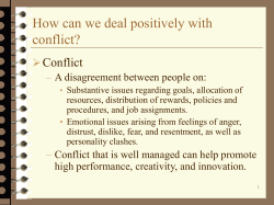 Chapter 17: Communication and Interpersonal Skills