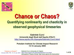 Chance or Chaos? Quantifying nonlinearity and chaoticity in