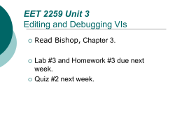 EET 159 PowerPoint Slides