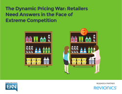 The Dynamic Pricing War: Retailers Need Answers in