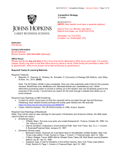 Career Development and Lifestyle Planning