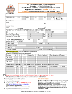 Showcase - The Sport Source