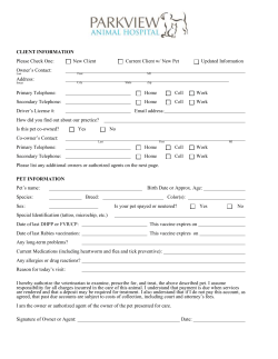 New Client Registration Form