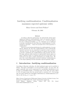 Justifying conditionalization: Conditionalization maximizes expected