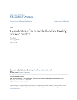 Generalization of the convex-hull-and