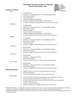 Corporate Members - The Japan America Society of Alabama