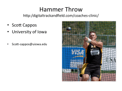 Hammer Throw - Digital Track and Field