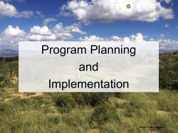 Slides from Volunteer Workshop at Minnesota Valley NWR