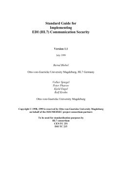7 The Secure File Transfer Protocol (SFTP)