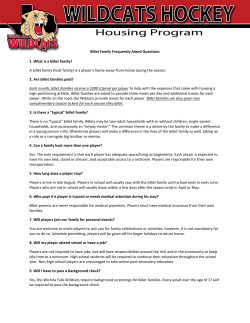 A billet family - Wichita Falls Wildcats